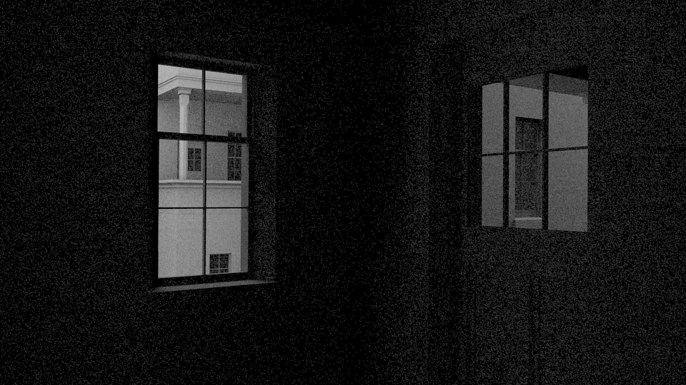A street-facing elevation with varying window and floor arrangements, generated by the same daylight-driven process