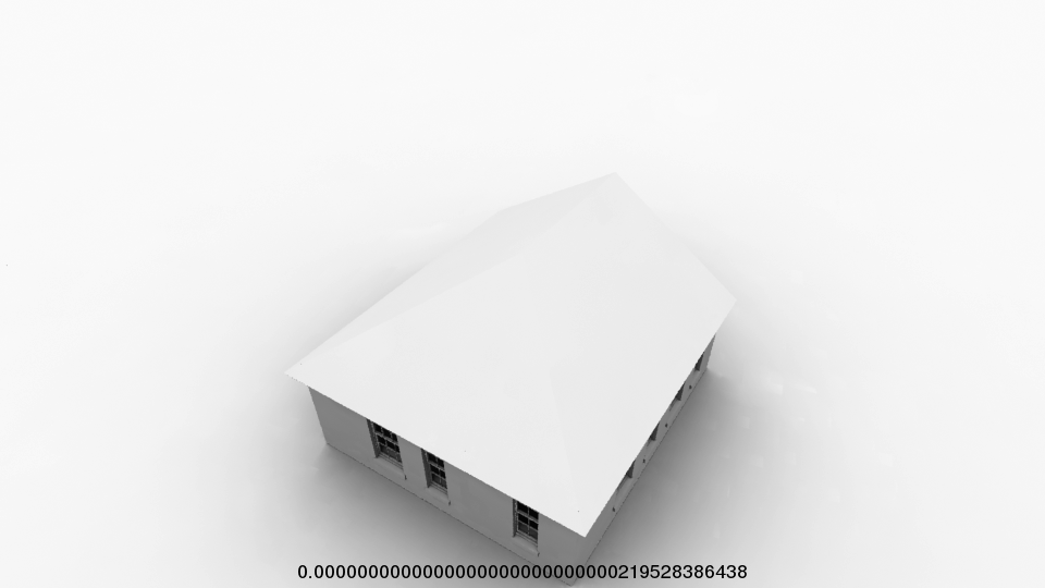 Animation of single house evolution