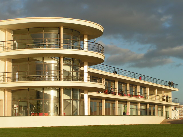 The De La Warr Pavilion, Bexhill-on-Sea, designed by Erich Mendelsohn and Serge Chermayeff