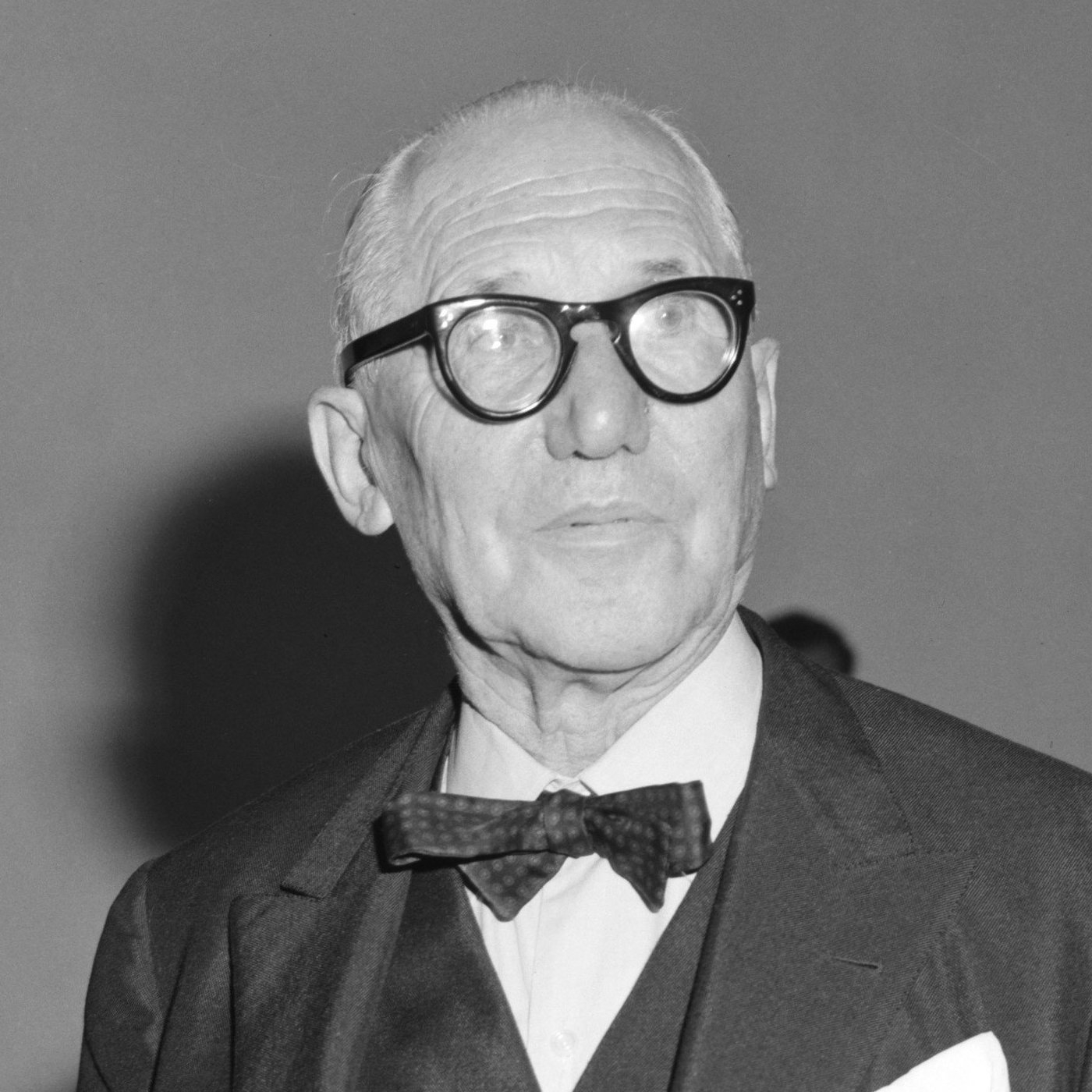 Le Corbusier, photographed in 1964
