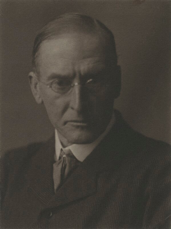 C.F.A. Voysey, photographed in the 1920s