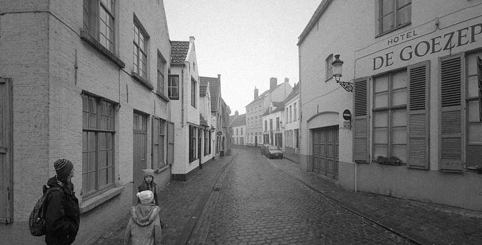 Street in Bruges, Belgium